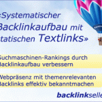 Backlinkseller - meine Erfahrungen
